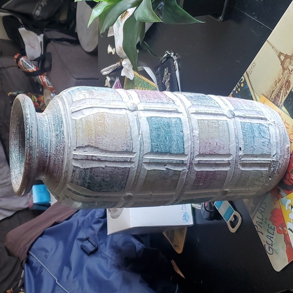 Terracota Painted Pottery Vase. - Picture 1 of 4